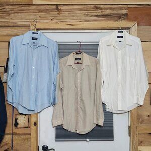 Stratum mans button down mans shirts size neck 16.5"